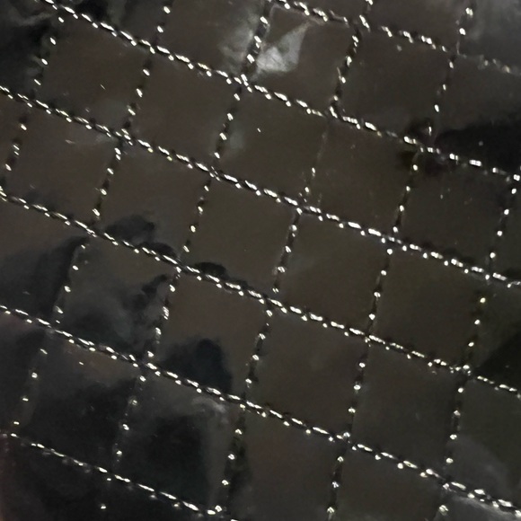 Quilted Black Cosmetic Bag - Picture 9 of 11